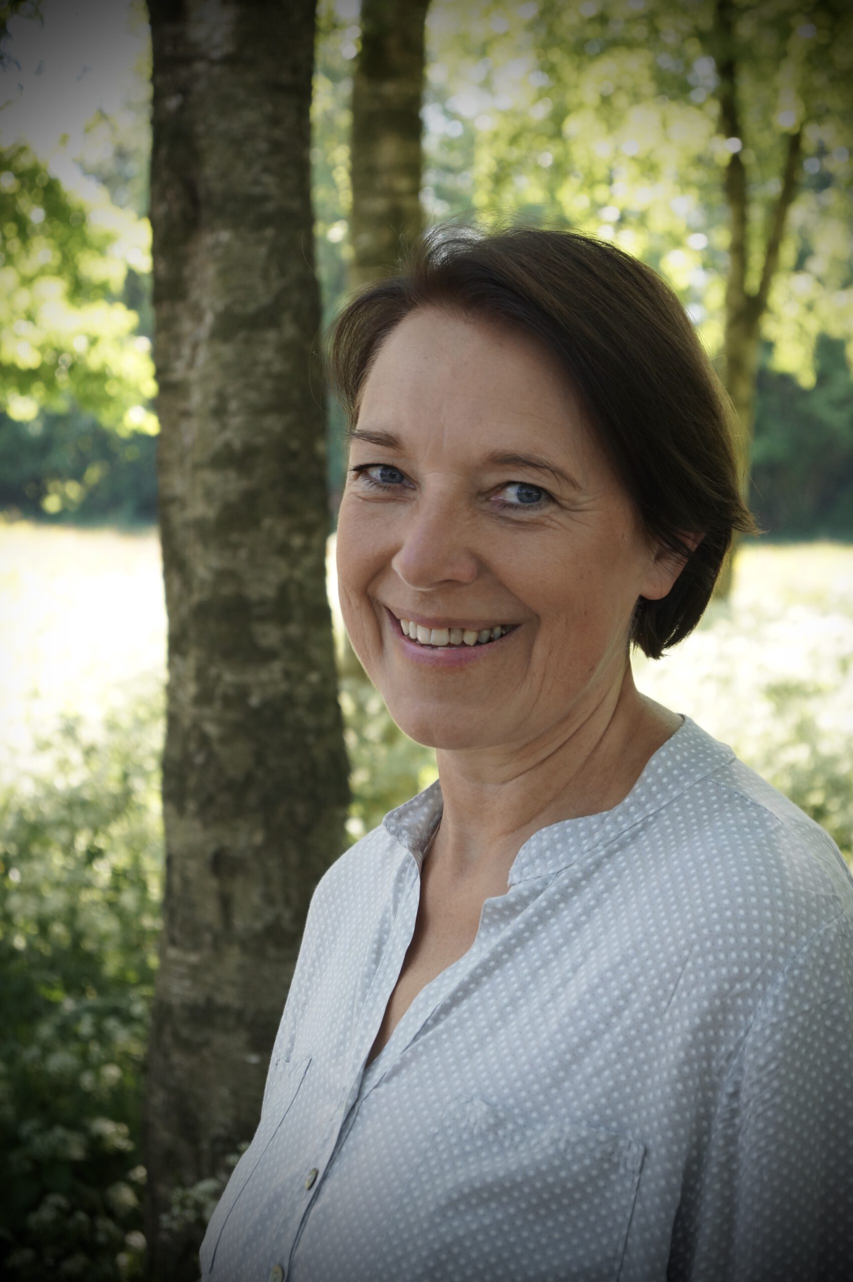 Ute Strodthoff – Familienberaterin – im Oldenburger Schlosspark
